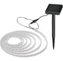 Solarbetriebene LED-Lichterkette mit Erdspieß