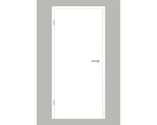 Pertura Zimmertür Yori CPL Design weiß (ähnlich RAL 9003) 86 x 198,5 cm Links ohne Schlüssellochbohrung