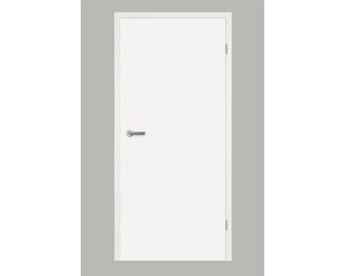 Pertura Zimmertür Yori CPL weiß (ähnlich RAL 9010) 73,5 x 198,5 cm Rechts ohne Schlüssellochbohrung Pertura Zimmertür Yori CPL weiß (ähnlich RAL 9010) 73,5 x 198,5 cm Rechts ohne Schlüssellochbohrung