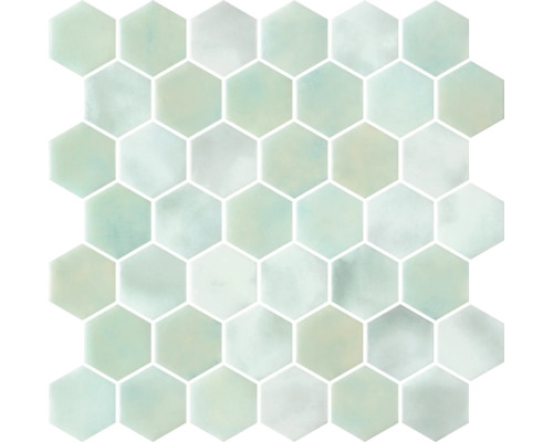 Poolmosaik Hex XL Cotto Danae 28,6x28,4cm