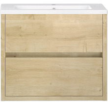 Waschtischunterschrank mit zwei Schubladen und Waschtisch