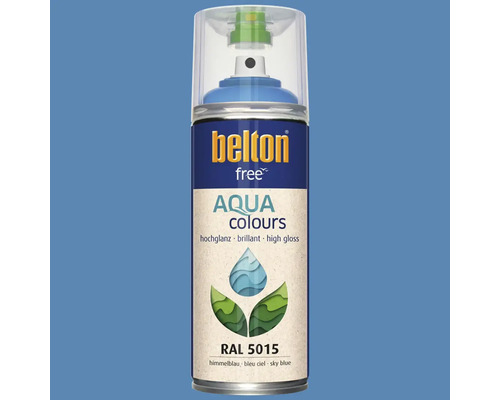 Belton Aqua Farbspraydose Himmelblau RAL 5015