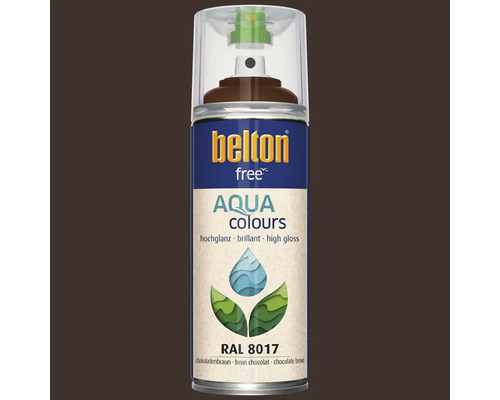 Belton Free Aqua Colours Lackspraydose mit der Kennnummer RAL 8017