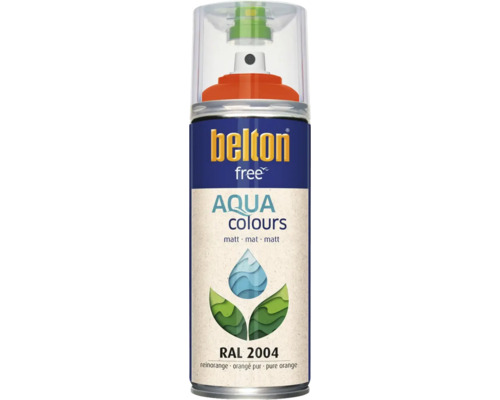 Belton Free Aqua Colours Sprühfarbe, RAL 2004