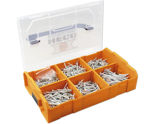 Sortimentskasten mit diversen Schrauben