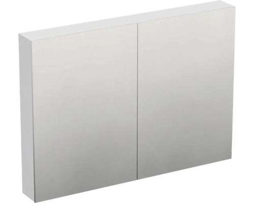 Spiegelschrank Jungborn TRENTA 100 x 14,4 x 72 cm weiß hochglanz 3-türig IP 44