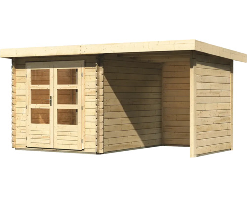 Holzgartenhaus mit Doppeltür