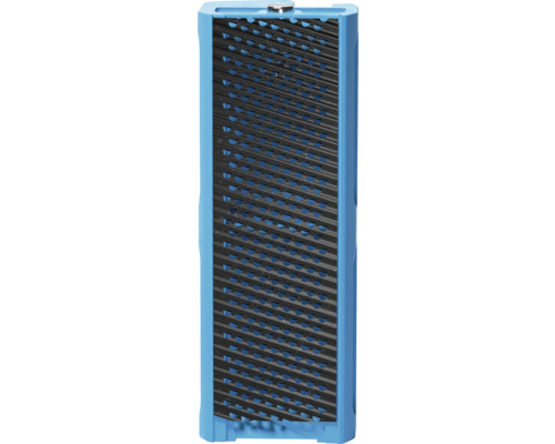 Blaue Werkzeugbox mit herausnehmbarem Einsatz