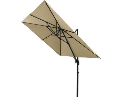 Rechteckiger Sonnenschirm für den Außenbereich