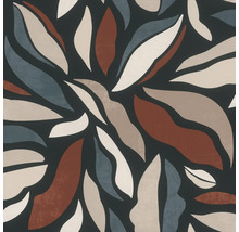 Tapete mit abstraktem Blättermuster