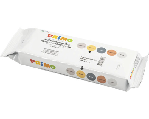 Packung mit selbsthärtender Modelliermasse