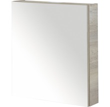 Spiegelschrank Sanox 60 x 13 x 65 cm eiche natur 1-türig
