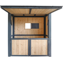 Grillhaus Konsta klein 224 x 102 cm natur-anthrazit