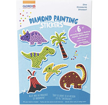 Diamond Painting Stickers Dino 6-tlg.