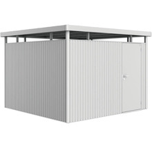 Gartenhaus Biohort HighLine Gr. H6 Einzeltür 314,3 x 314,3 silber-metallic