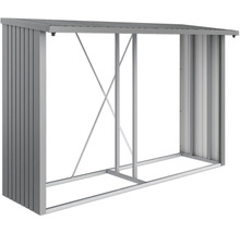 Holzregal aus Metall