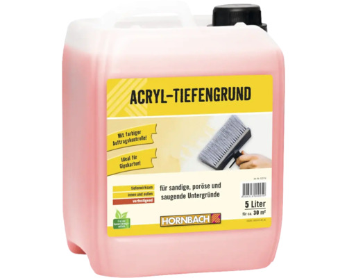 HORNBACH Grundierung Acryl-Tiefengrund konservierungsmittelfrei 5 l-0