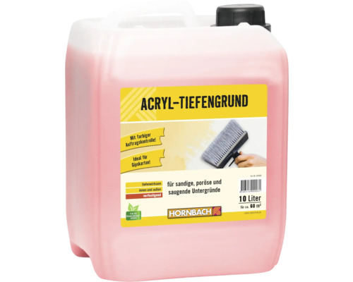 HORNBACH Grundierung Acryl-Tiefengrund konservierungsmittelfrei 10 l