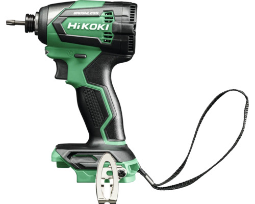 HiKoki Akku-Schlagschrauber mit Gürtelclip und Handschlaufe