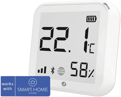 Thermometer Shelly Plus H&T, digital, weiß (211570) - Kompatibel mit SMART HOME by hornbach