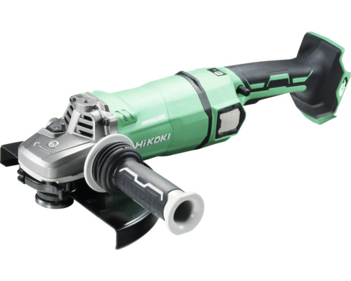 Akkubetriebener Winkelschleifer mit Zusatzhandgriff von Hikoki