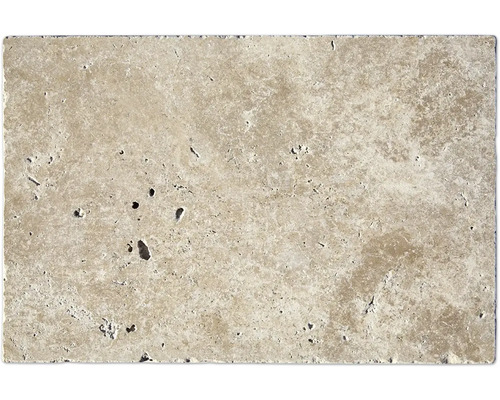 FLAIRSTONE Travertin Terrassenplatte Bari 61 x 40,6 x 3 cm