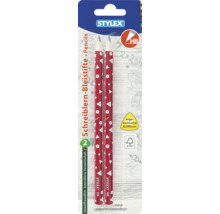 Packung mit zwei HB-Bleistiften mit geometrischem Muster