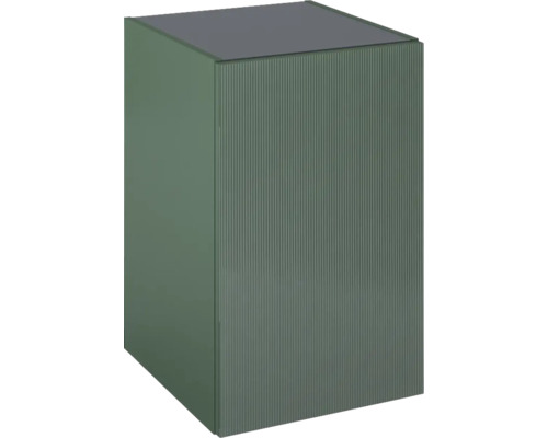 Jungborn Mittelschrank NONUS BxHxT 400 x 635 x 453 mm Frontfarbe forrest grün matt Würfelförmiger Pflanzkasten für den Außenbereich