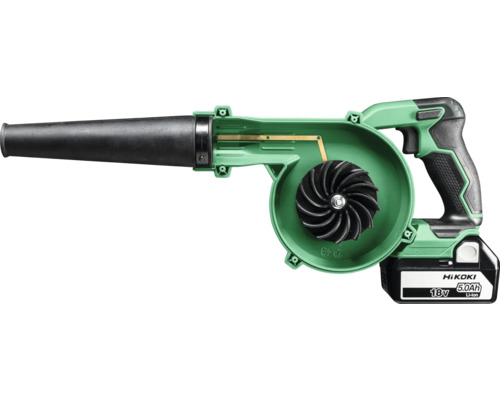 Akku Laubbläser mit Düse und Turbine