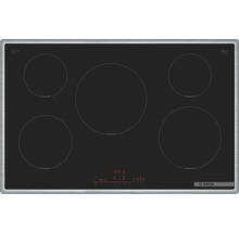 Induktionskochfeld mit Rahmen Bosch 80,2 x 52,3 cm 5 Kochzonen PIV845HB1E