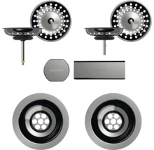 Sichtteile Schock gun metal 400067GUM