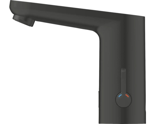 Schwarzer Waschtischmischer