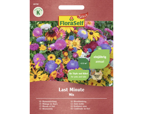 Blumenmischung Last Minute FloraSelf Select samenfestes Saatgut Blumensamen