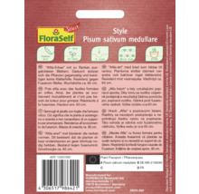 Markerbse Style FloraSelf Select samenfestes Saatgut Gemüsesamen