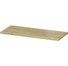 Waschtischplatte Cersanit CITY BxHxT 130 x 2,5 cm x 45 cm eiche