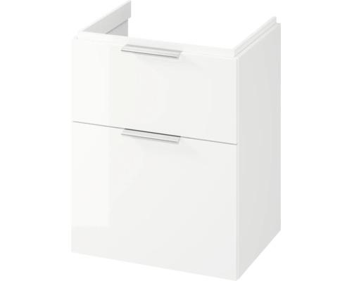 Waschtischunterschrank Cersanit CITY BxHxT 59,4 x 72 cm x 44,7 cm Frontfarbe weiß
