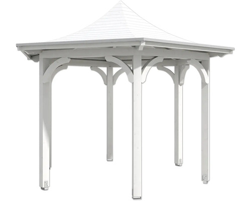 Freistehender Pavillon aus Holz mit Dach