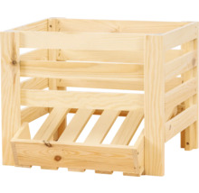 Holzkiste für Lagerung und Organisation