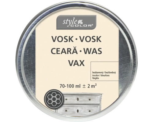 Style Color Möbelwachs farblos, 70 bis 100 ml Dose