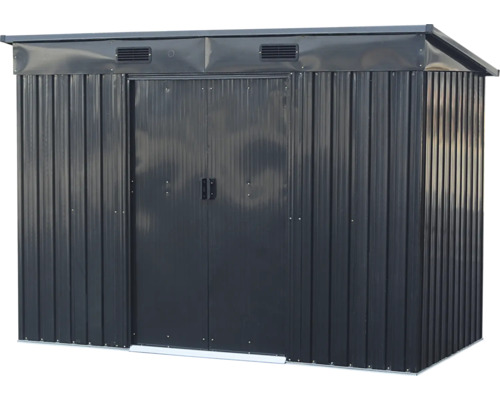 Metall Gerätehaus mit Doppeltür