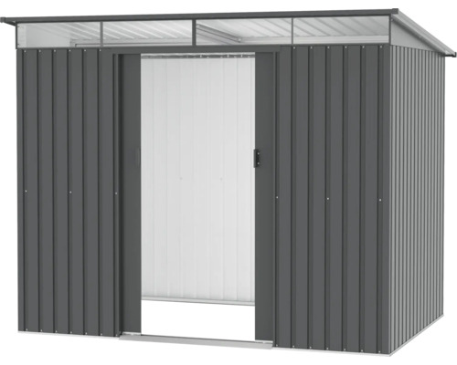 Metall Gerätehaus mit Schiebetür