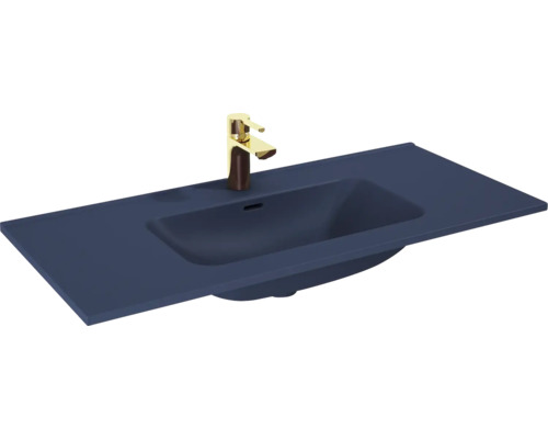 Jungborn Möbelwaschtisch 1010 x 460 mm navy blau matt