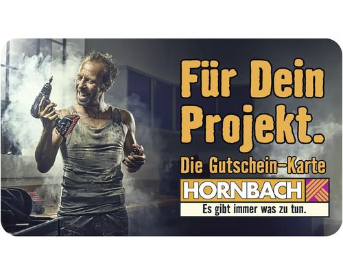 Hornbach Gutschein-Karte für Ihr Projekt