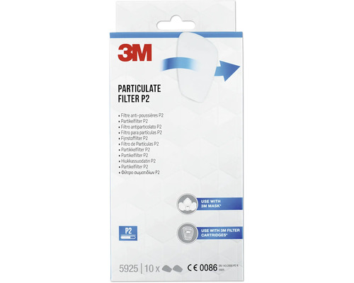 3M Partikelfilter P2, 10er Pack