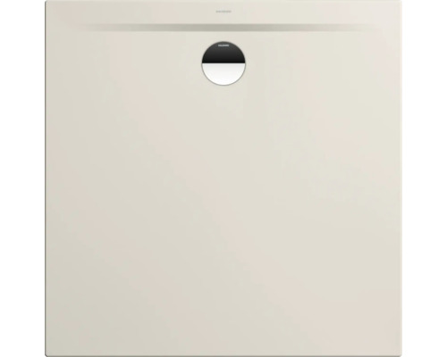 Duschwanne KALDEWEI SUPERPLAN ZERO 1516-5 80 x 80 x 3.7 cm warm grey 10 matt mit Wannenträger 351647980668