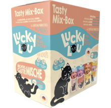 Lucky Lou Tasty Mix-Box für erwachsene Katzen