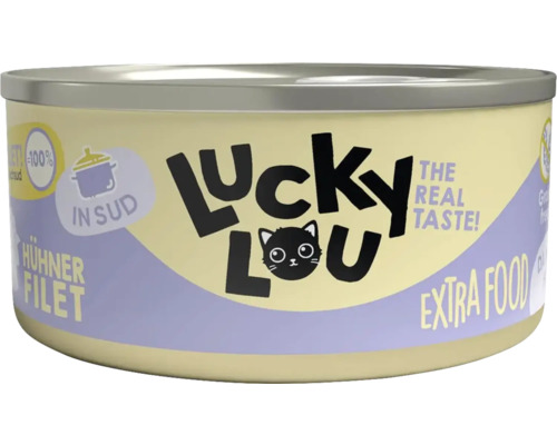 Lucky Lou Katzenfutter Hühnerfilet in Dose