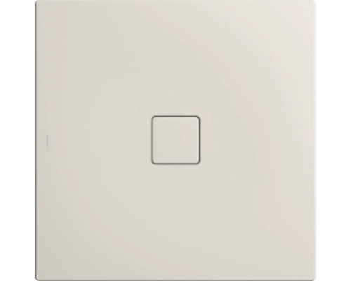 Duschwanne KALDEWEI CONOFLAT 852-5 80 x 80 x 3.7 cm warm grey 10 matt mit Wannenträger 466847980668