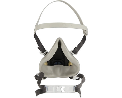 Atemschutzmaske mit verstellbaren Bändern