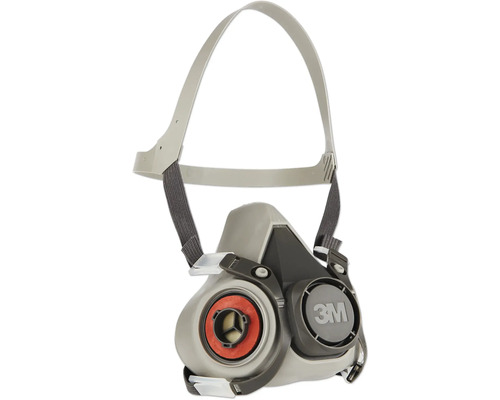 Halbmaske mit Filteranschluss und Kopfband